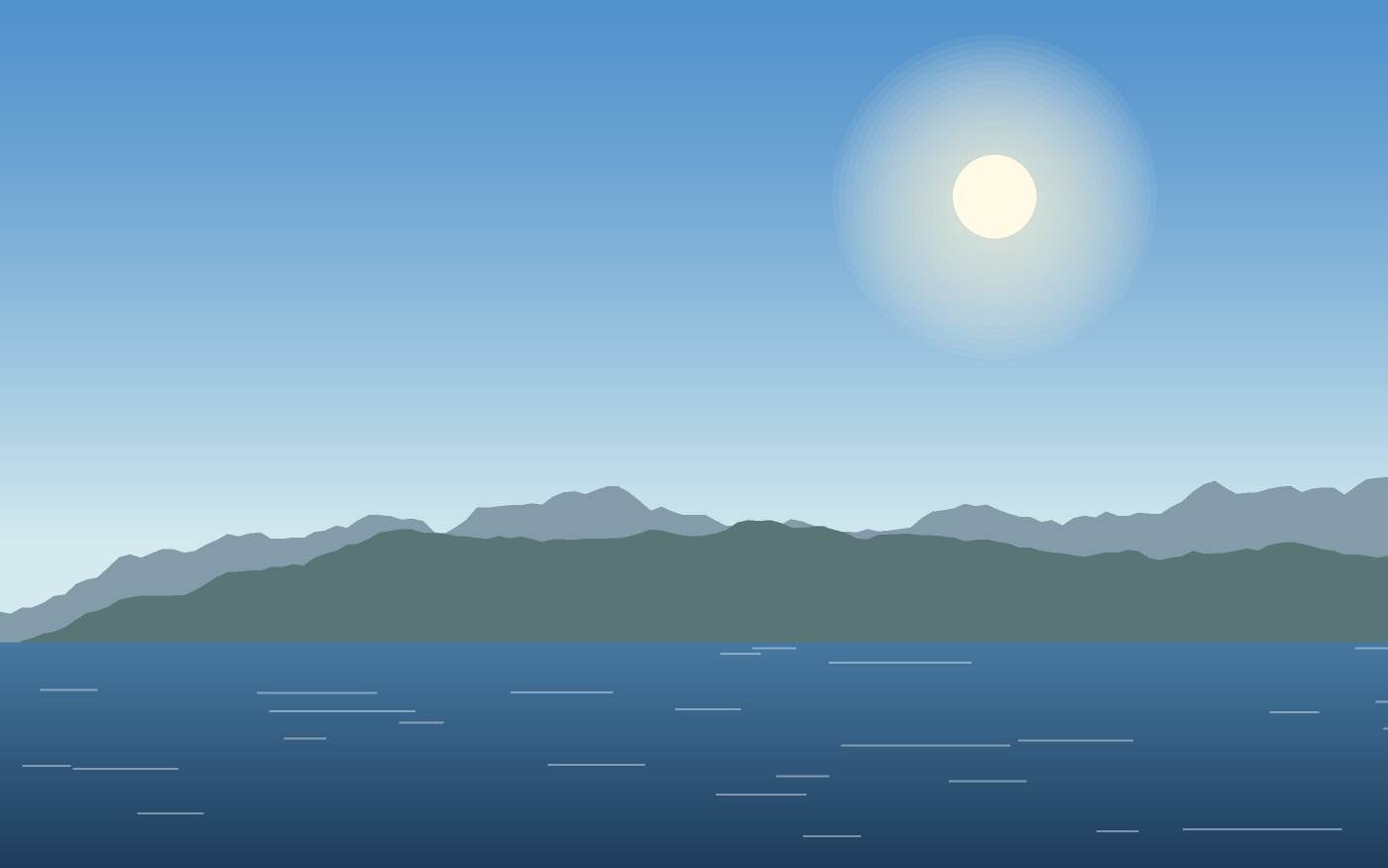 Landschapsillustratie