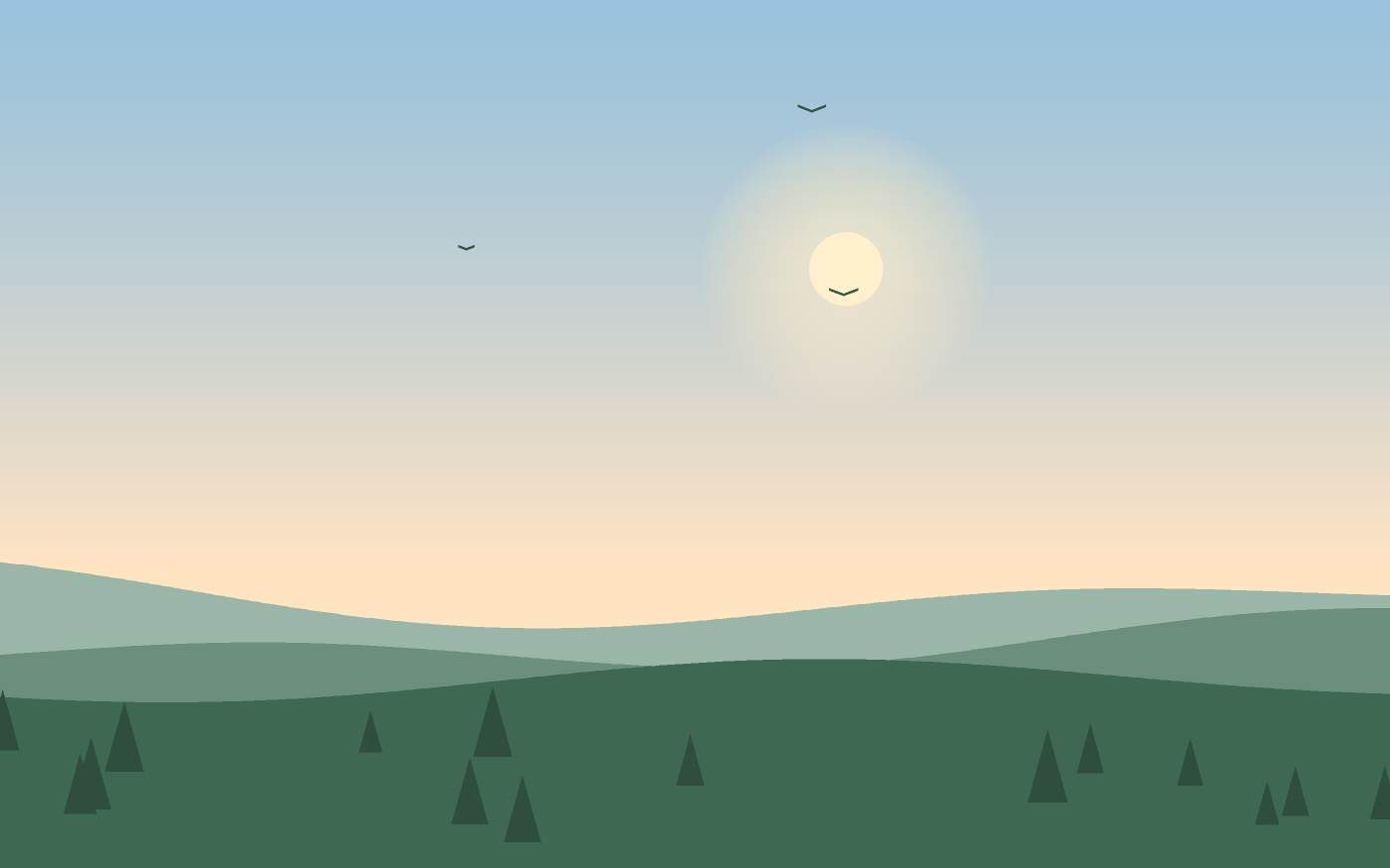 Ilustracja krajobrazu