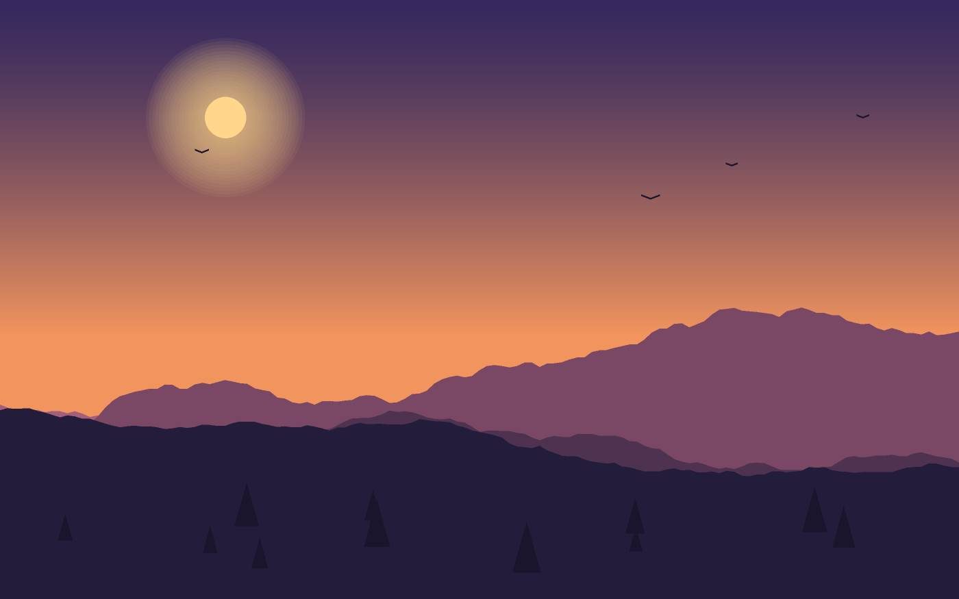 Landskapsillustration
