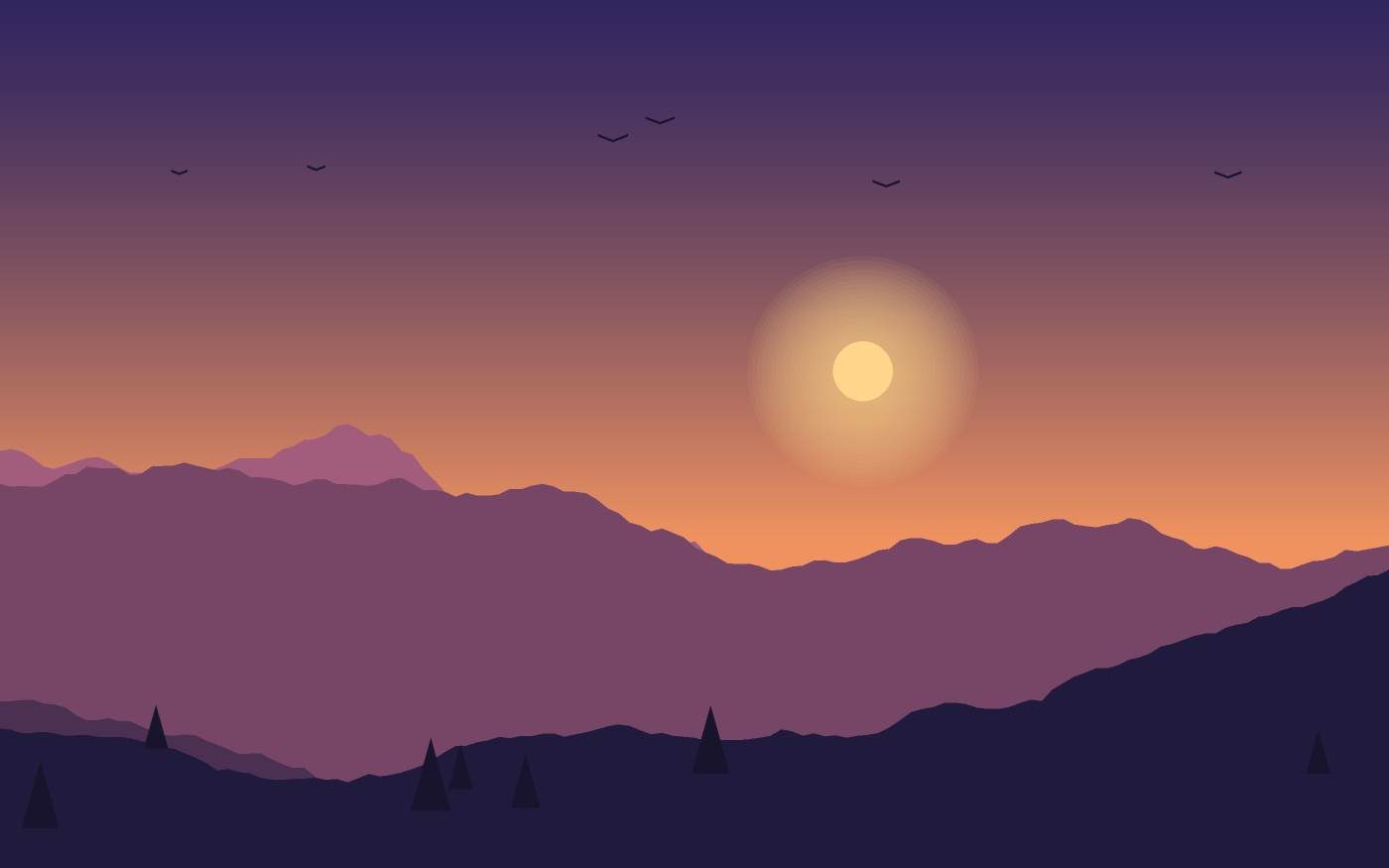 Landscape illustration