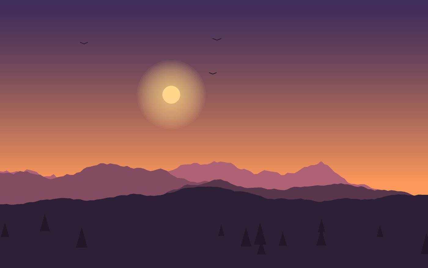 Landscape illustration